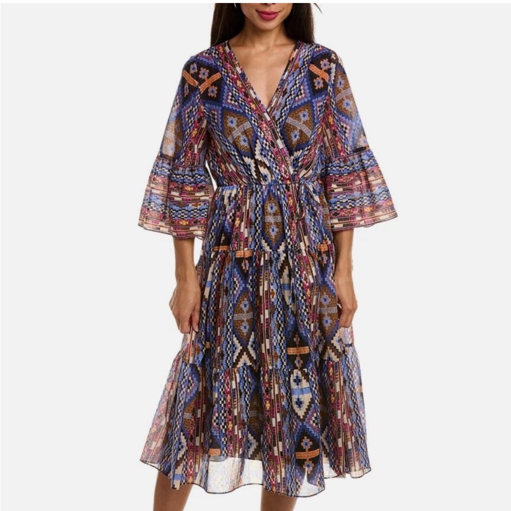 Kobe Halpern Rosa Wrap Dress